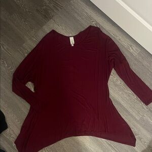 Women's Burgundy Dress
